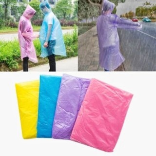 Áo mưa Nilon dùng 1 Lần (giao màu ngẫu nhiên)