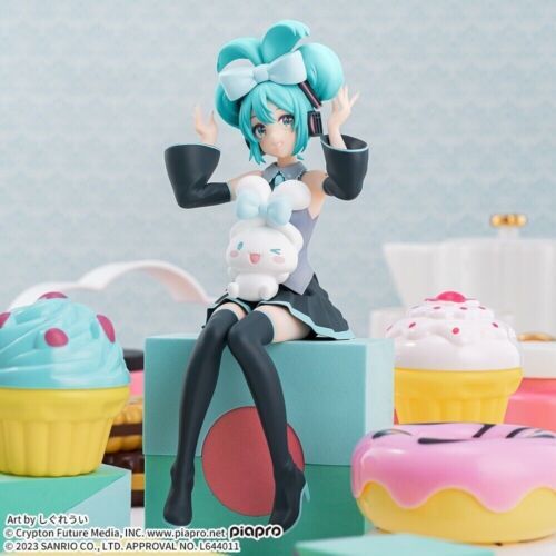Mô Hình Hatsune Miku x Cinnamoroll Chokonose Premium Figure