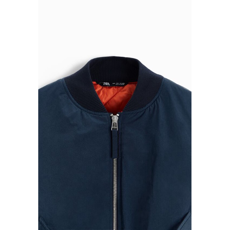 Áo khoác bomber nam Zara authentic QUILTED size S