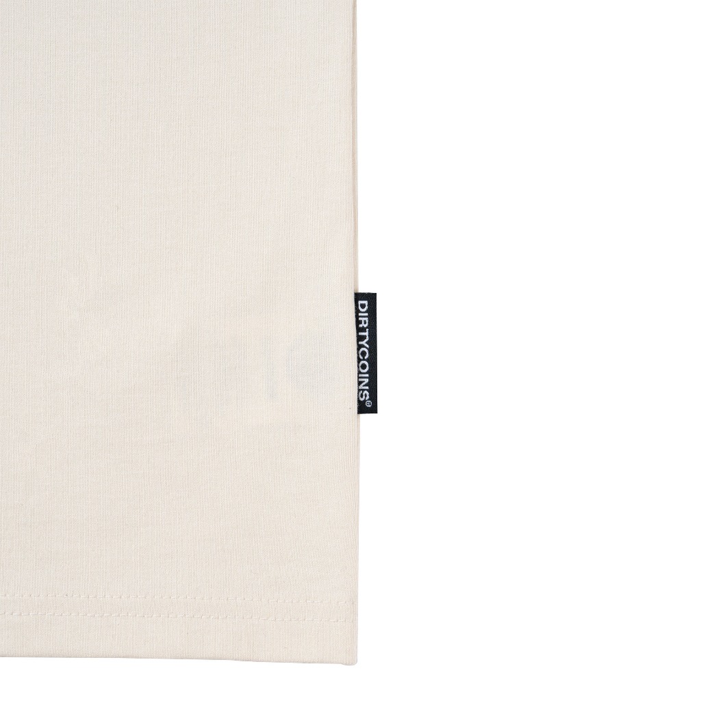 Áo Thun DirtyCoins Puppies Raglan Women T-shirt - Cream/Brown