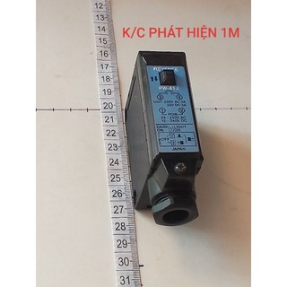 CẢM BIẾN QUANG SENSOR PHOTO KEYENCE PW41J 220V RELAY 1M