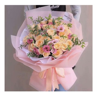 Giấy mếch lụa gói hoa 14 màu