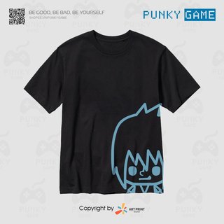 Áo thun Naruto Sasuke Chibi (Black) ngắn tay
