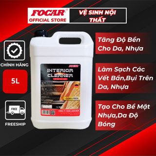 Dung dịch vệ sinh nội thất ô tô Focar Interior Cleaner 5L