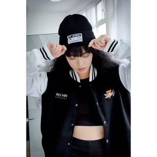 Nón len unisex Birdy bag streetwear/ black