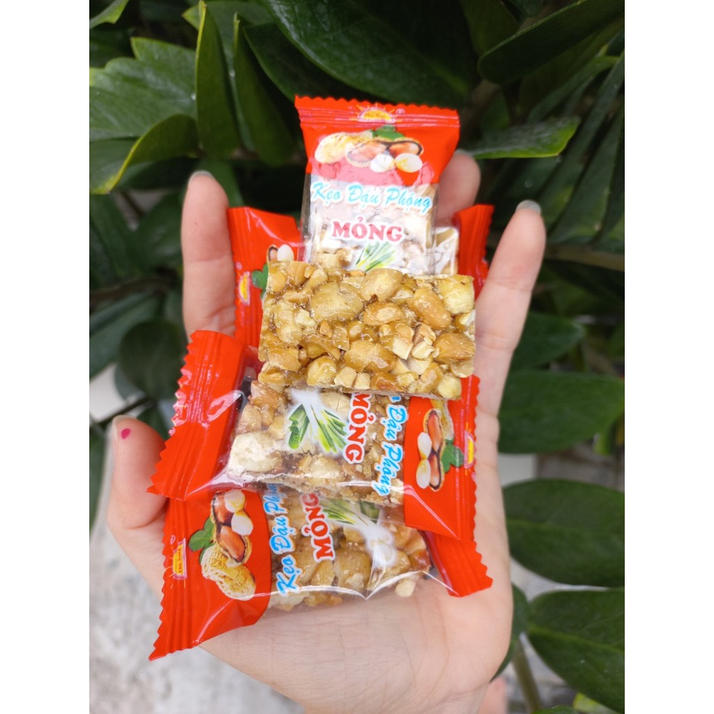 500g Kẹo đậu phộng loại ngon - Bánh kẹo Tết