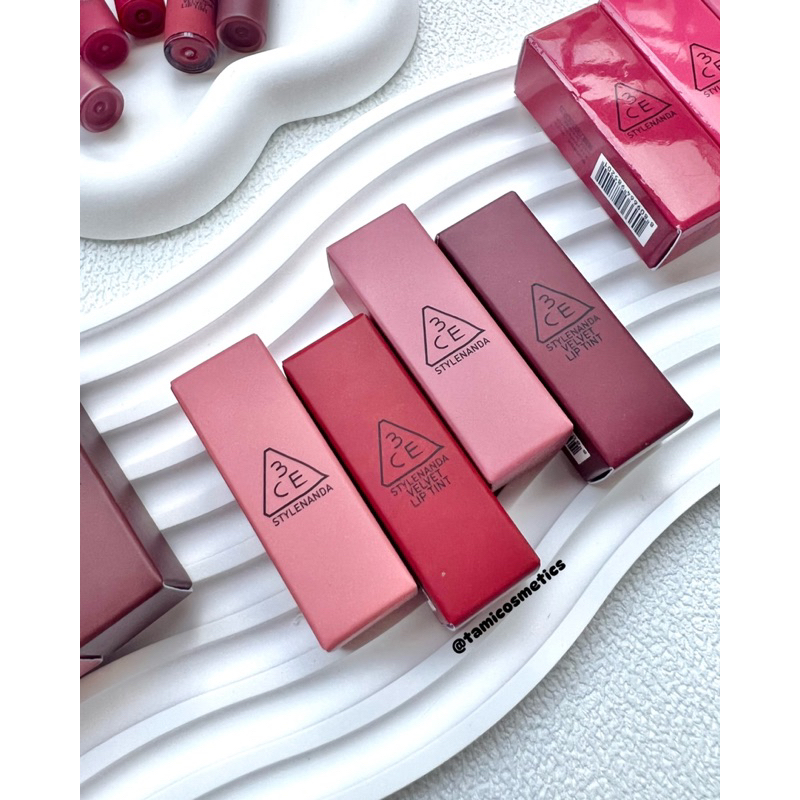 Son 3ce Mini Blur Water Tint/ Velvet Lip Tint/ Syrup Layering Tint