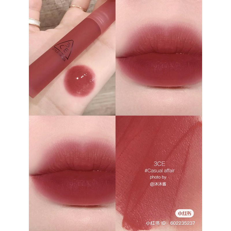 Son 3ce Mini Blur Water Tint/ Velvet Lip Tint/ Syrup Layering Tint