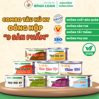 Thực Phẩm Chay Bình Loan - Combo 9 hộp sản phẩm