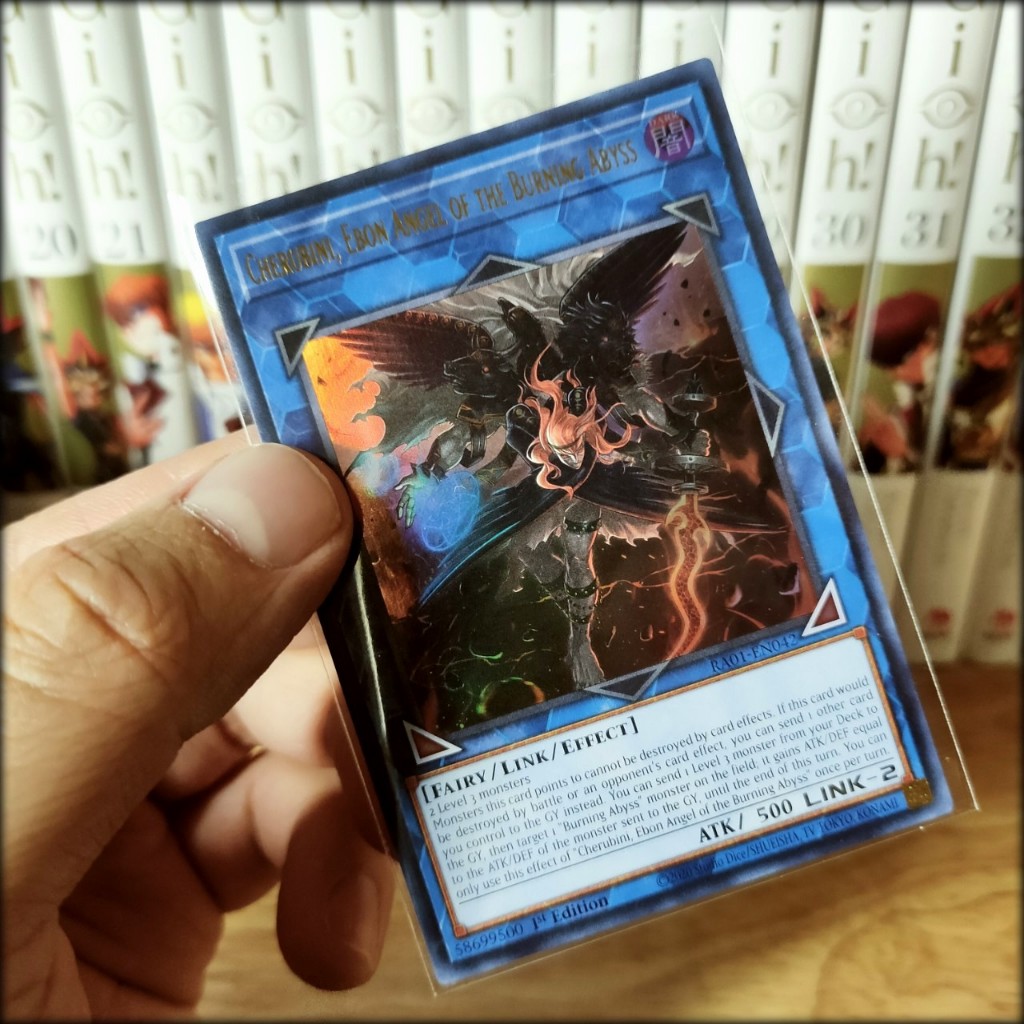 Thẻ bài Yugioh Chính Hãng Cherubini, Ebon Angel of the Burning Abyss