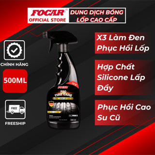 Dung dịch dưỡng đen bóng lốp cao cấp Pro Tire Care 500ml - GẤP 3 lần polymer dưỡng bóng phục hồi cao su,làm mới lốp xe