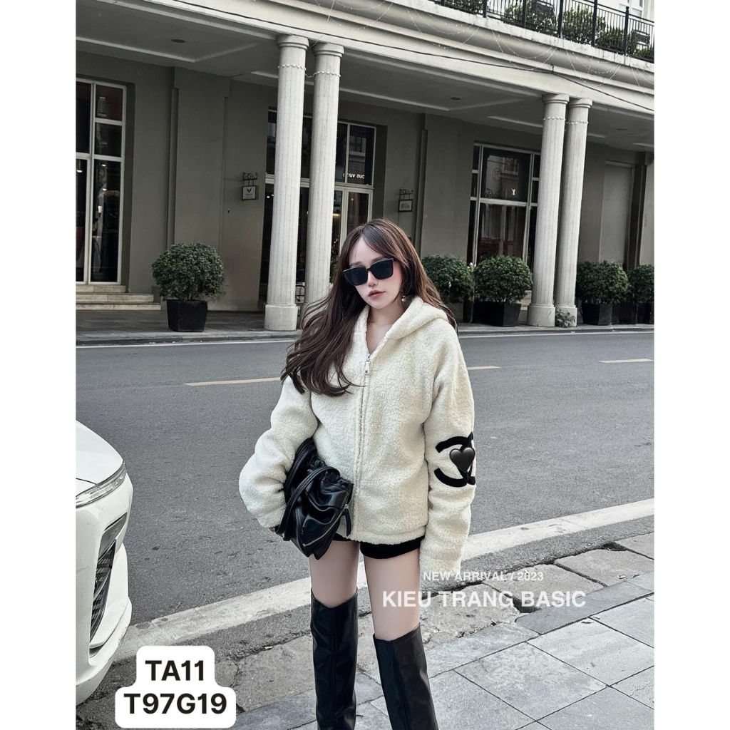 Áo lông Cha....nel chuẩn ảnh hàng 2 lớp T11