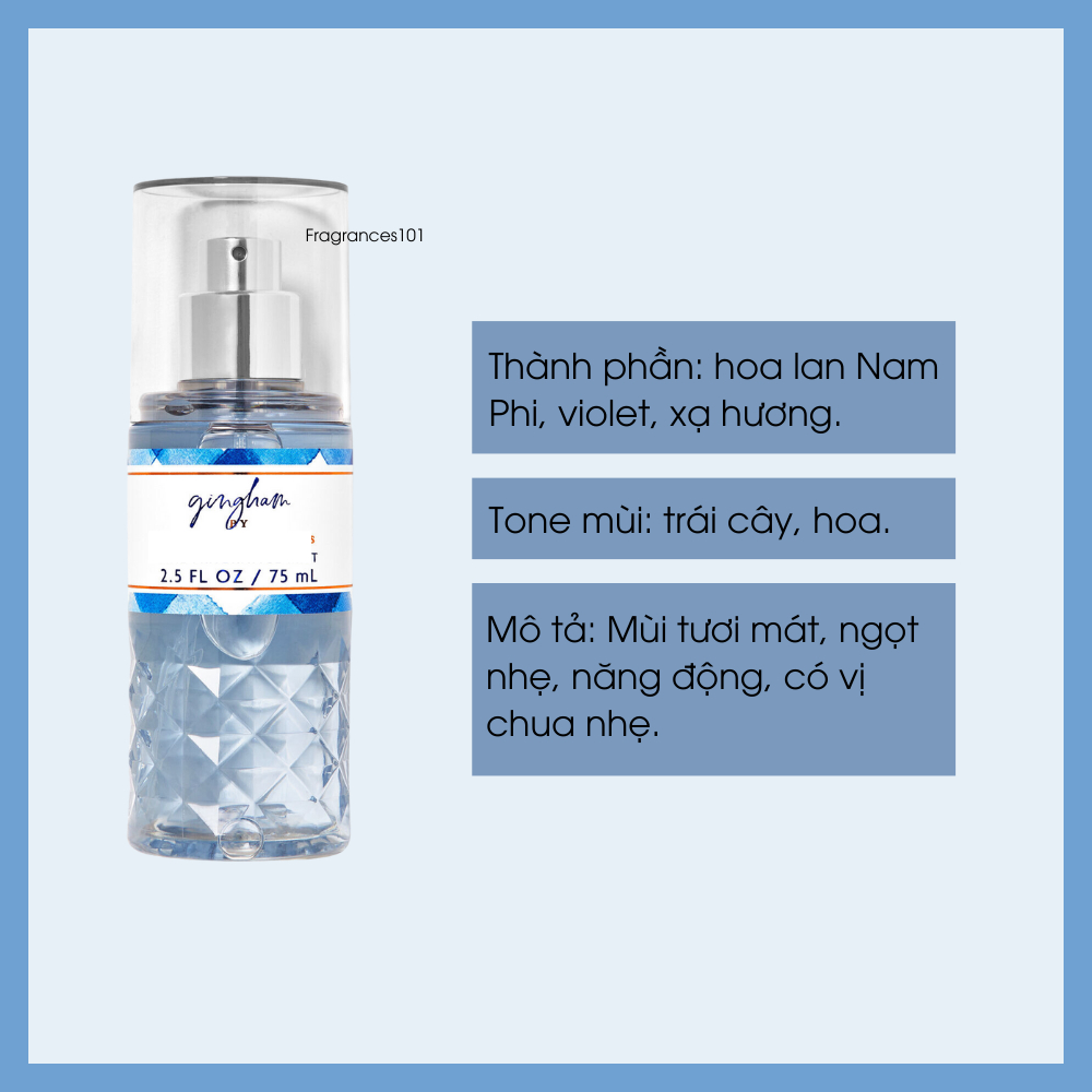 Mist Xịt Toàn Thân BBW Gigham 236ml Từ Mỹ