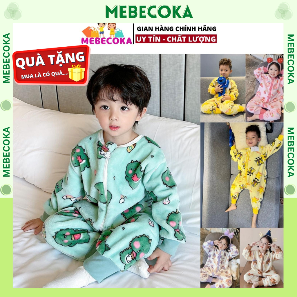 Túi ngủ cho bé TRAI bé GÁI từ 1 đến 9 tuổi nhiều họa tiết, chất liệu lông xù LOẠI CAO CẤP