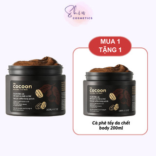  Tẩy Da Chết Body Cafe Đắk Lắk Cocoon 200ml (Thêm 2 SP Vào Giỏ Hàng)