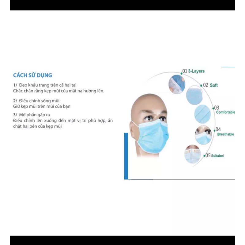 Combo Khẩu Trang Nam TT9