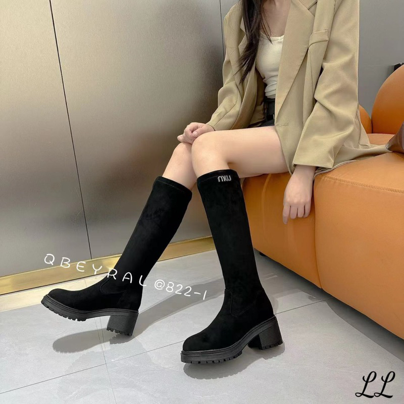 Boot Qbey Da Lộn Đế 5cm Fullbox - CERIHOUSE