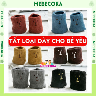 Tất, vớ cổ dài thu đông LOẠI DÀY SIÊU ẤM phong cách Hàn Quốc cho bé Trai bé Gái từ 1 đến 12 tuổi