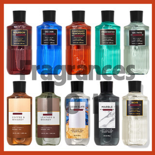 Gel Tắm Gội Cho Nam Hair Face Body 3 in 1 BBW 295ml Từ Mỹ