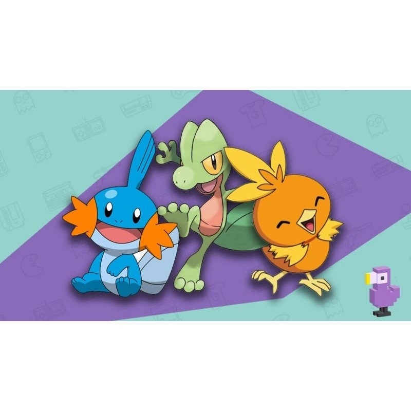 Bộ sưu tập Pokemon Starter Gen 3