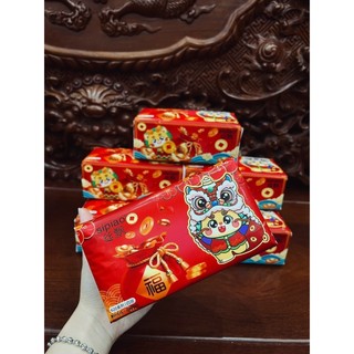 Giấy ăn rút tết hót nhất 2024 SIPIAO - Giấy 4 lớp siêu dai mềm mịn chuẩn nội địa Trung Quốc thùng 20 gói MCK