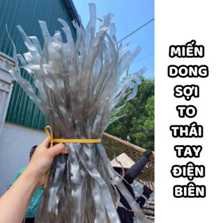 [SIÊU RẺ] Miến Dong Sợi To Điện Biên Thái Tay Điện Biên 1kg - Miến ăn dai ngon - Miến Dong Điện Biên