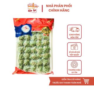 Viên chả cá cốm xanh Ongon 500g siêu ngon