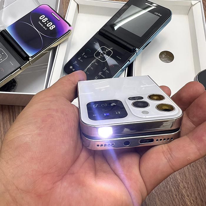 Điện thoại i15 pro 3 Mắt 2 Sim Mới full box bảo hành 12 tháng