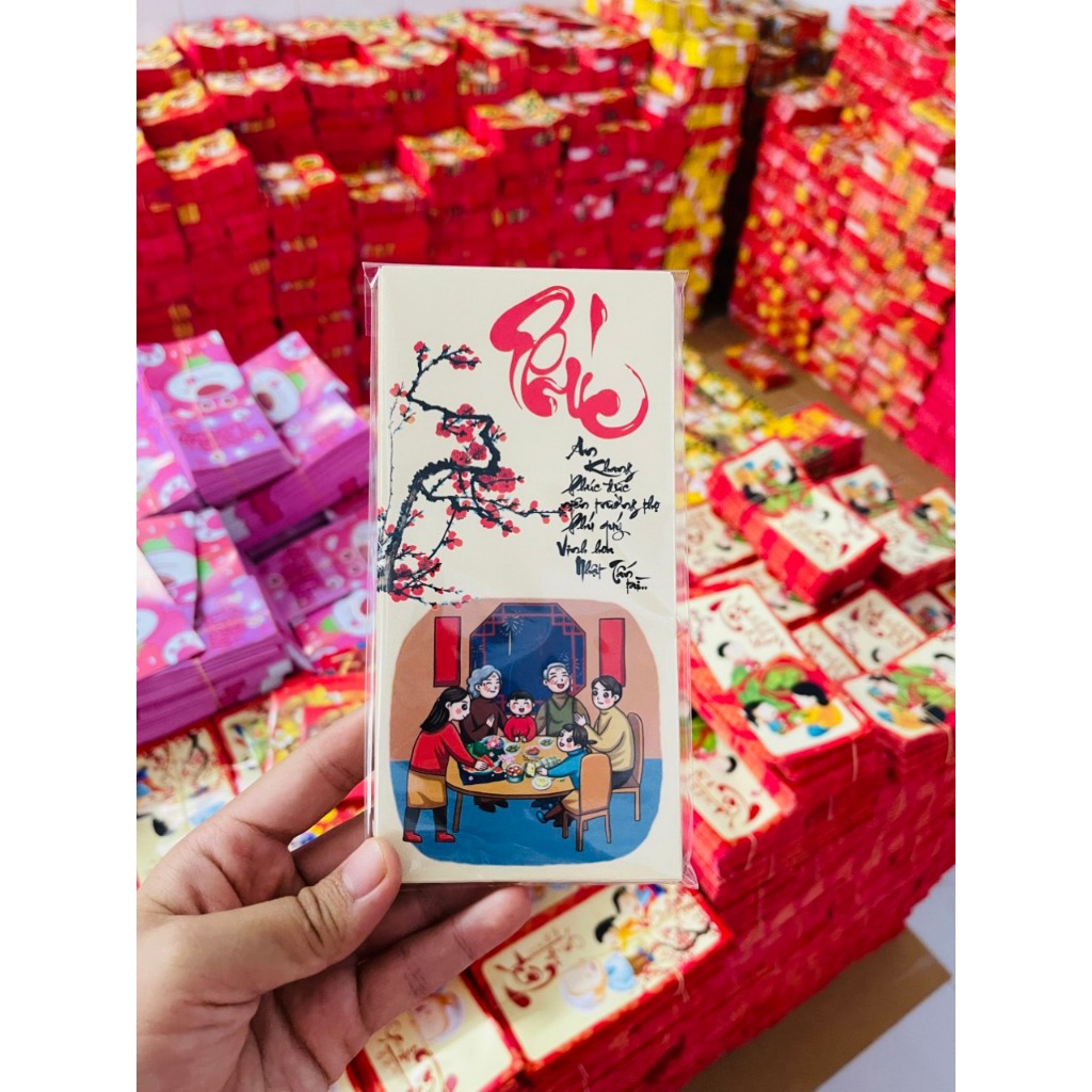 Bao Lì Xì Năm Mới 2024 Nhiều Mẫu May Mắn - Phụ Kiện Misu