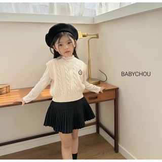 [BABYCHOU] Áo gile len Babychou Hàn Quốc