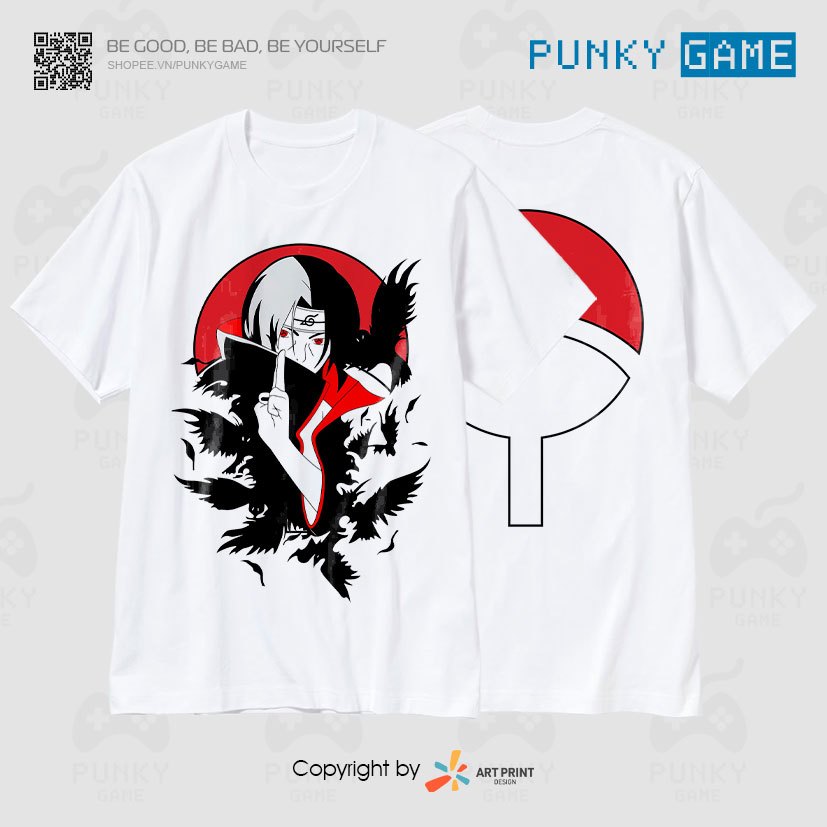 Áo thun Naruto Uchiha Itachi ngắn tay
