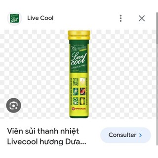 Sủi thanh nhiệt live cool