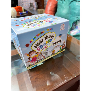 🌈Khẩu Trang Trẻ Em [Thùng 100chiếc]_Khẩu Trang 3D Kids_Khẩu Trang Kháng Khuẩn Cho Bé