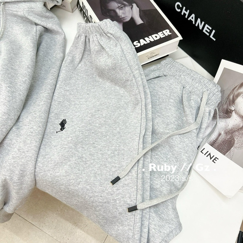 Set Bộ Nỉ Thêu Ngựa Hoodie Mã HAS72