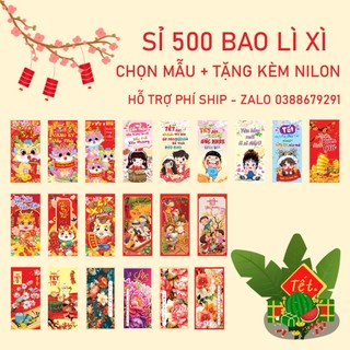 Combo 500 Bao Lì Xì Tết 2022