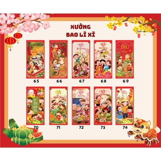 Combo 500 Bao Lì Xì Tết 2022