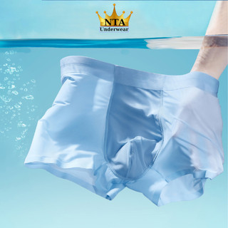 Quần Sịp Boxer Lụa Băng Cao Cấp Không Đường May NTA UNDERWEAR