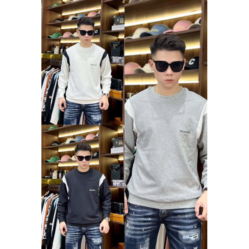 Áo thun Sweater Nam nữ From Over size Chất nỉ chân cua mềm mịn