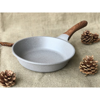 Chảo chống dính vân đá đáy từ cạn lòng ecoramic hàn quốc bling 20cm 24cm 26cm 28cm