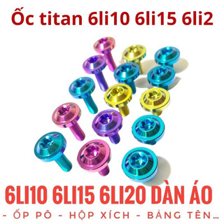 Ốc Titan Gr5 Dàn Áo Wave 50/100/110 Cực Chất (Giá 1 Ốc)