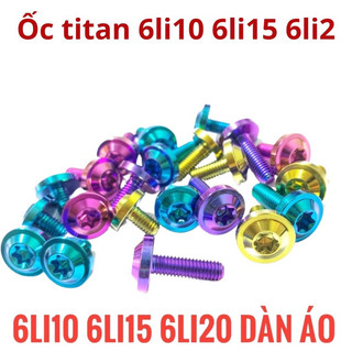 Ốc Titan Gr5 Dàn Áo Wave 50/100/110 Cực Chất (Giá 1 Ốc)