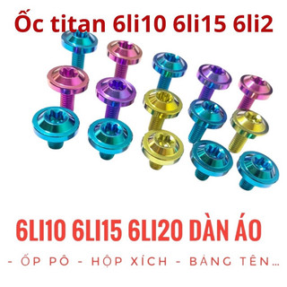 Ốc Titan Gr5 Dàn Áo Wave 50/100/110 Cực Chất (Giá 1 Ốc)