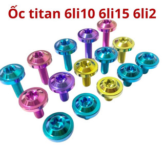 Ốc Titan Gr5 Dàn Áo Wave 50/100/110 Cực Chất (Giá 1 Ốc)