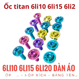 Ốc Titan Gr5 Dàn Áo Wave 50/100/110 Cực Chất (Giá 1 Ốc)