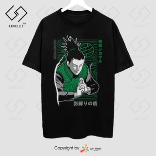 Áo thun Naruto Shippuden Shikamaru Color Art ngắn tay