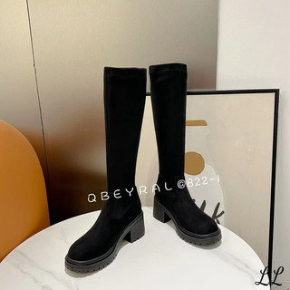 Boot Qbey Da Lộn Đế 5cm Fullbox - CERIHOUSE