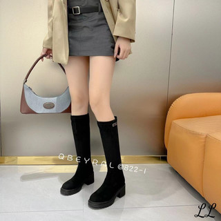 Boot Qbey Da Lộn Đế 5cm Fullbox - CERIHOUSE