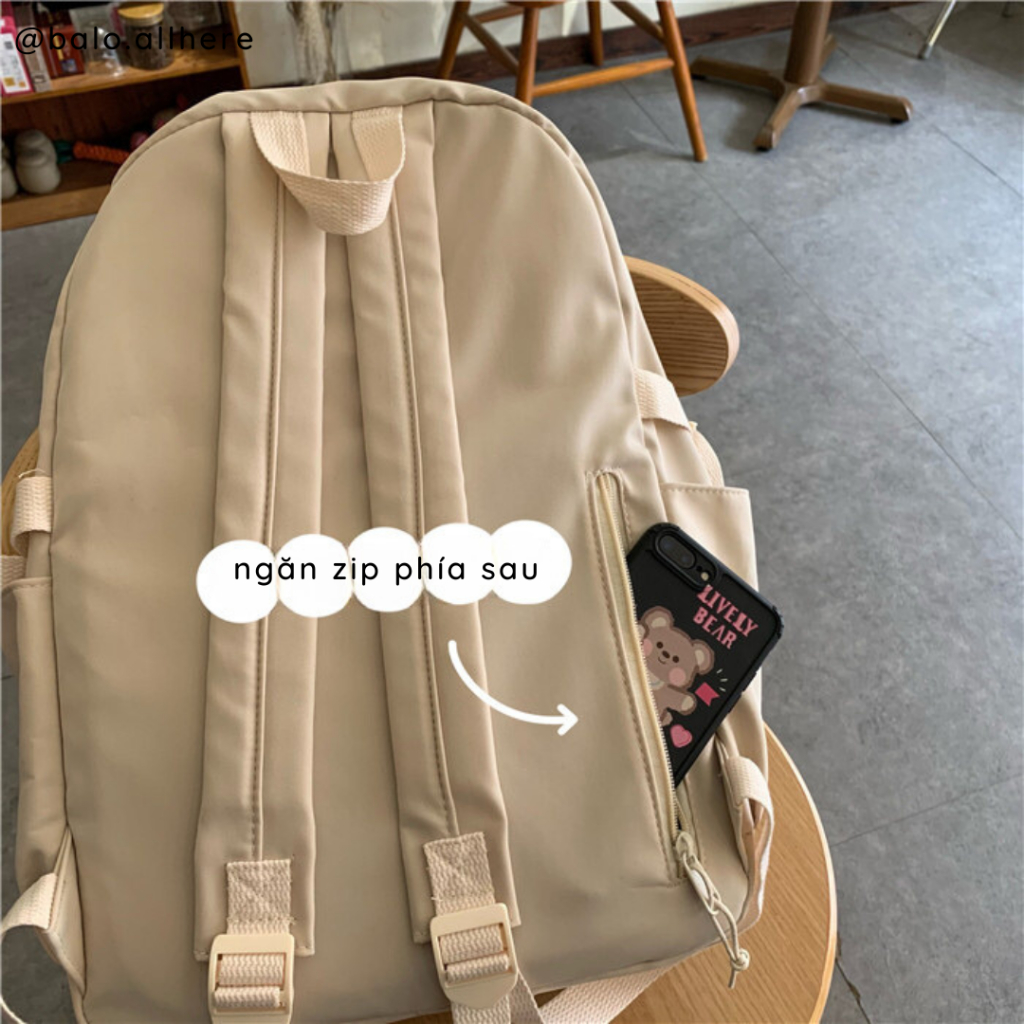 Balo Đi Học/ Balo Ulzzang/ Balo Không Thấm Nước