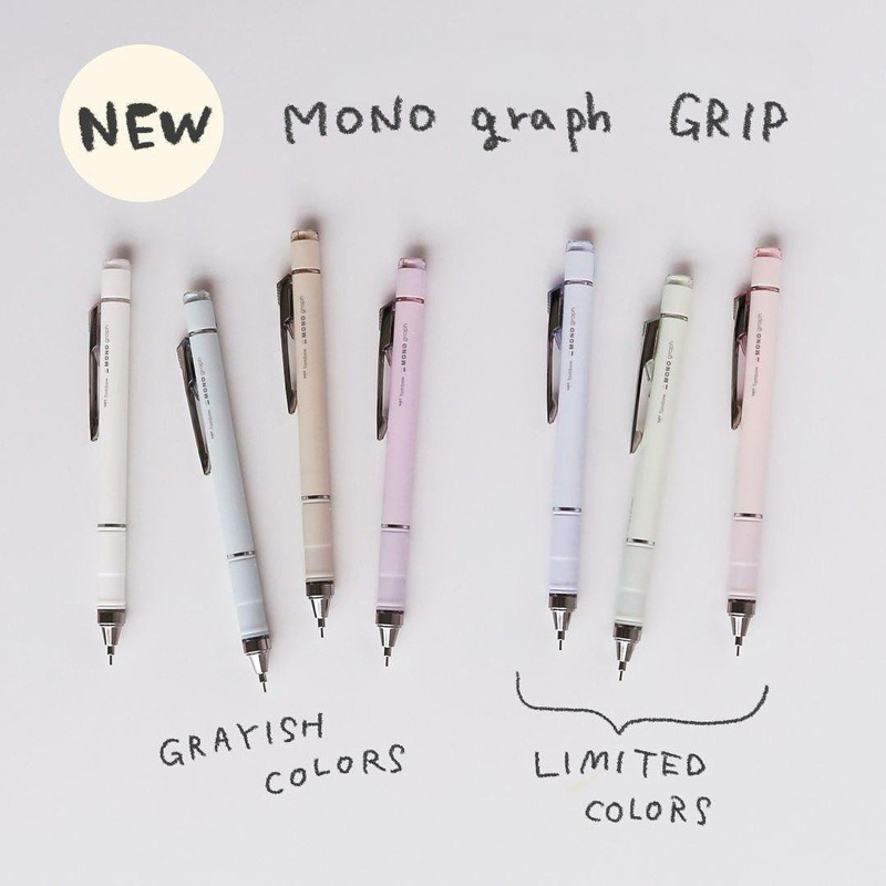 Bút Chì Tombow Mono Grip 0.5 Đệm Tay Phiên Bản Giới Hạn