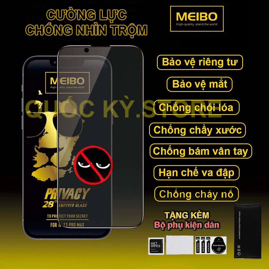 Cường lực Samsung A40S, A42 5G, A50, A50S, A51, A52, A52 5G, A52S, A52S 5G, A53 5G, A54 5G chống nhìn trộm